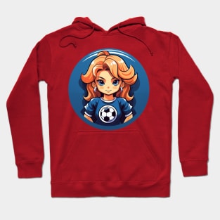 Soccer girl Hoodie